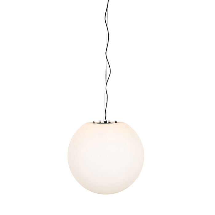 QAZQA Moderne buiten hanglamp wit 56 cm IP65 - Nura
