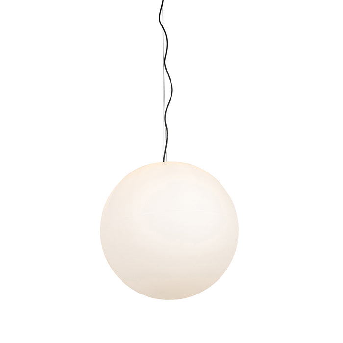 QAZQA Moderne buiten hanglamp wit 56 cm IP65 - Nura