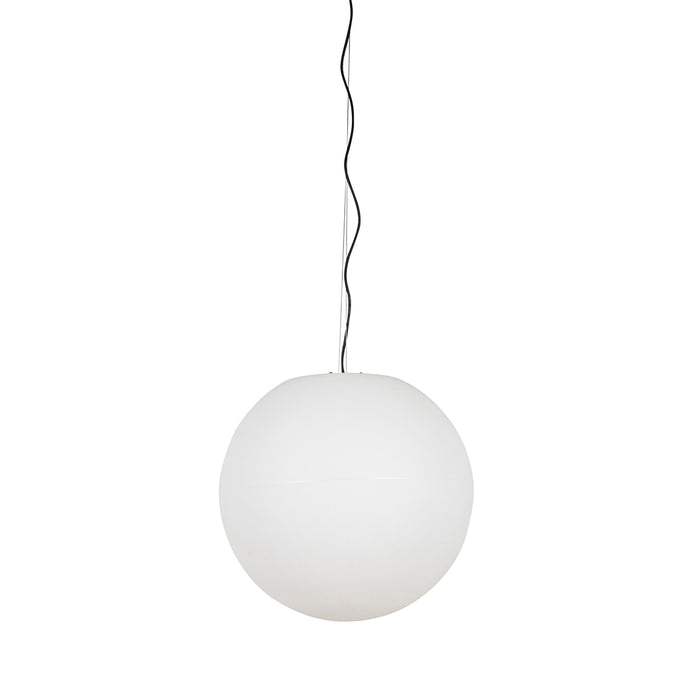 QAZQA Moderne buiten hanglamp wit 56 cm IP65 - Nura