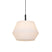 QAZQA Moderne buiten hanglamp zwart met witte kap 45,6 cm IP44 -