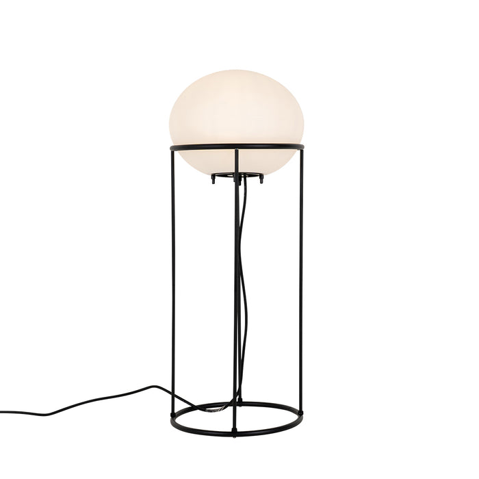 QAZQA Design buiten vloerlamp zwart - Jannie