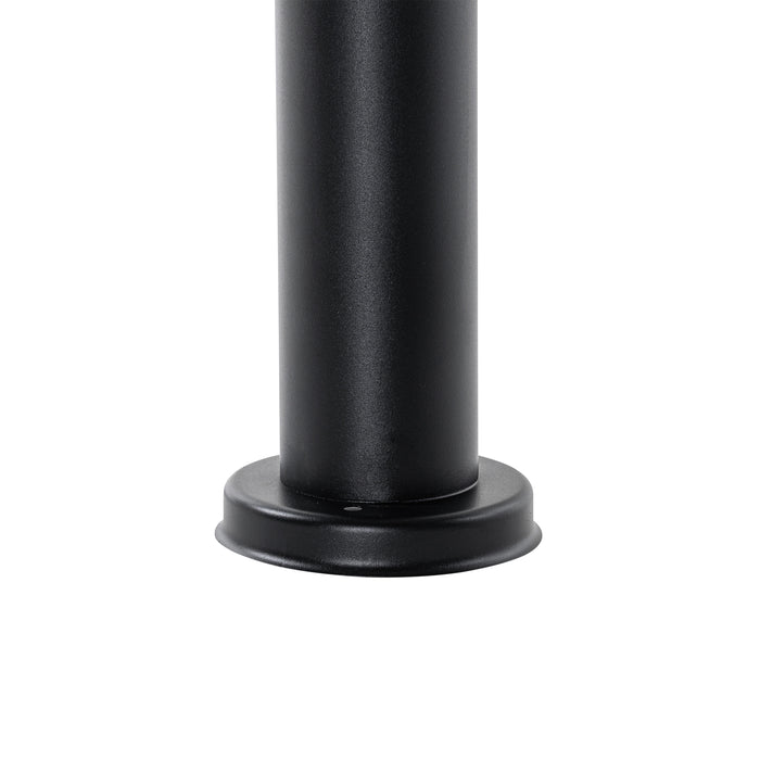QAZQA Modern buiten paaltje zwart 50 cm - Elly