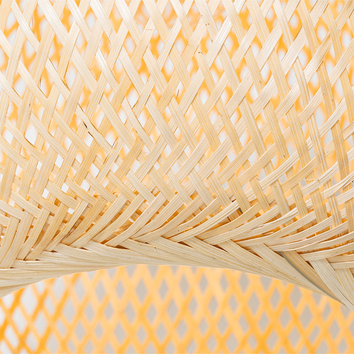 QAZQA Oosterse buiten vloerlamp bamboe IP44 - Rafael