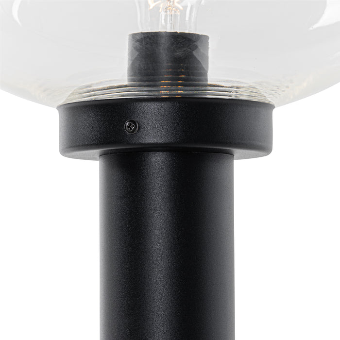 QAZQA Modern buiten paaltje zwart 100 cm - Elly