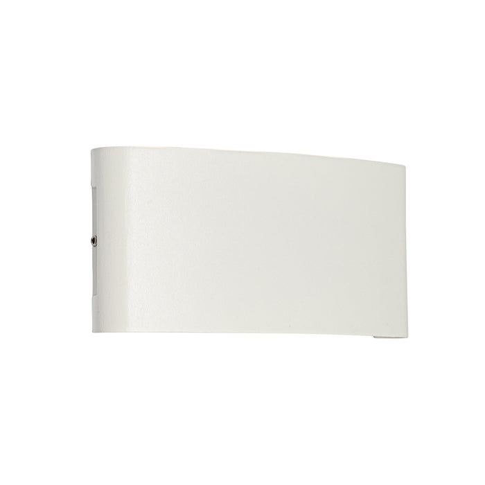 QAZQA Buiten wandlamp wit incl. LED 6-lichts IP54 - Silly