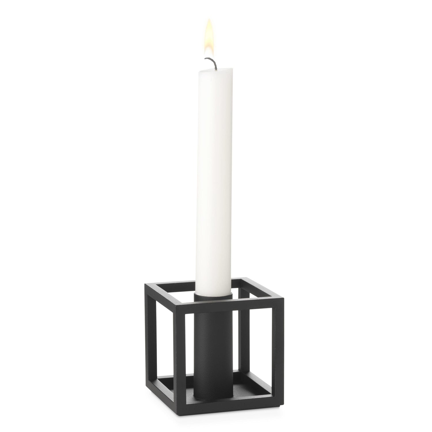 Audo Copenhagen Kubus 1 kandelaar zwart