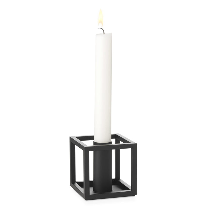 Audo Copenhagen Kubus 1 kandelaar zwart