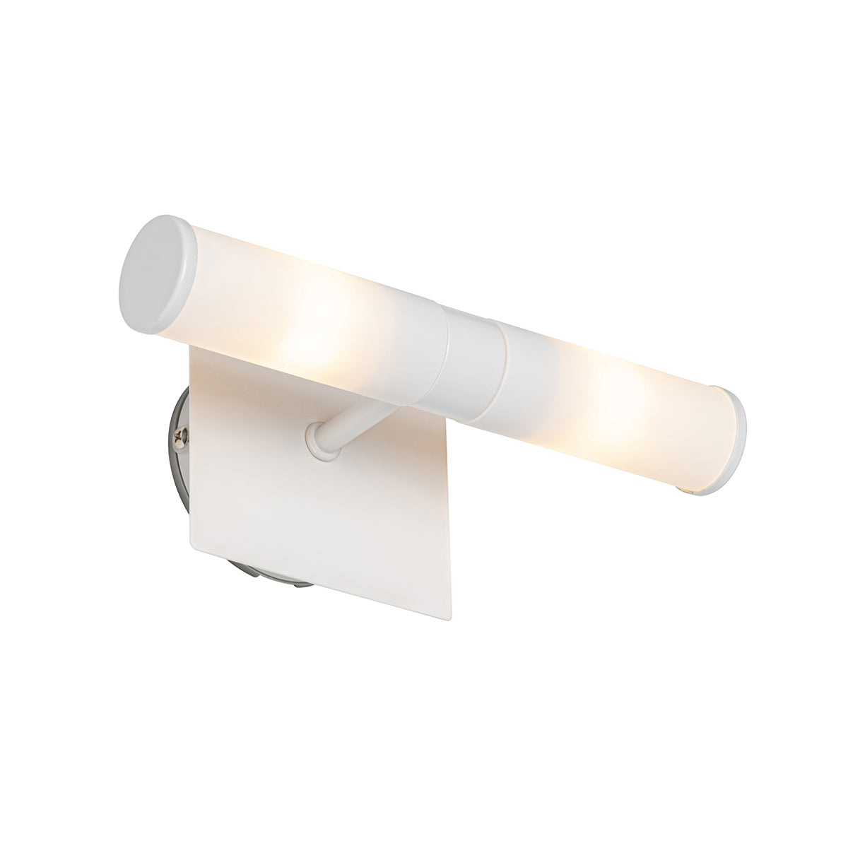 QAZQA Moderne badkamer wandlamp wit IP44 2-lichts - Bath