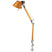 Tolomeo Micro klemlamp retrofit oranje