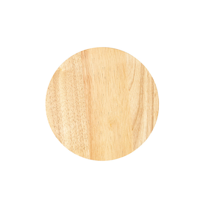 QAZQA Landelijk wandlamp hout rond kantelbaar - Pulley