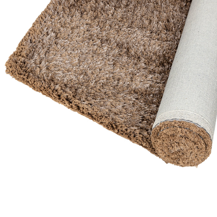 PTMD Jups Brown fabric handwoven carpet S