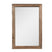 Clayre & Eef Spiegel  38x58 cm Bruin Hout Glas Rechthoek Wandspiegel