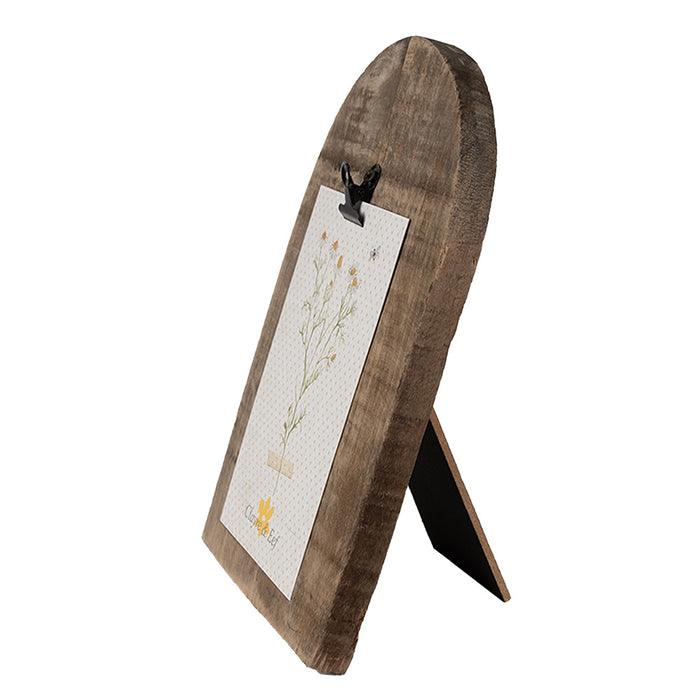 Clayre & Eef Fotolijst  15x2x22 cm Bruin Hout Rechthoek Fotohouder