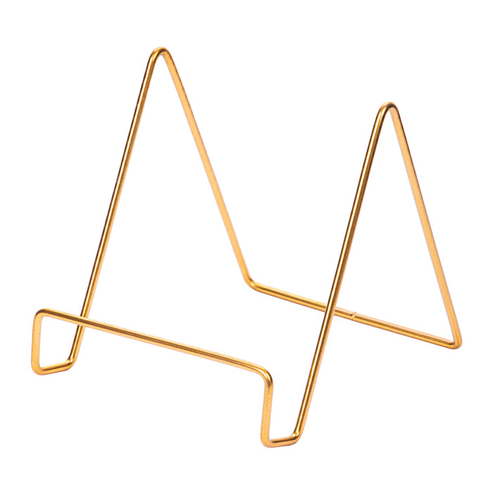 QUVIO Boekenstandaard metaal - Goud