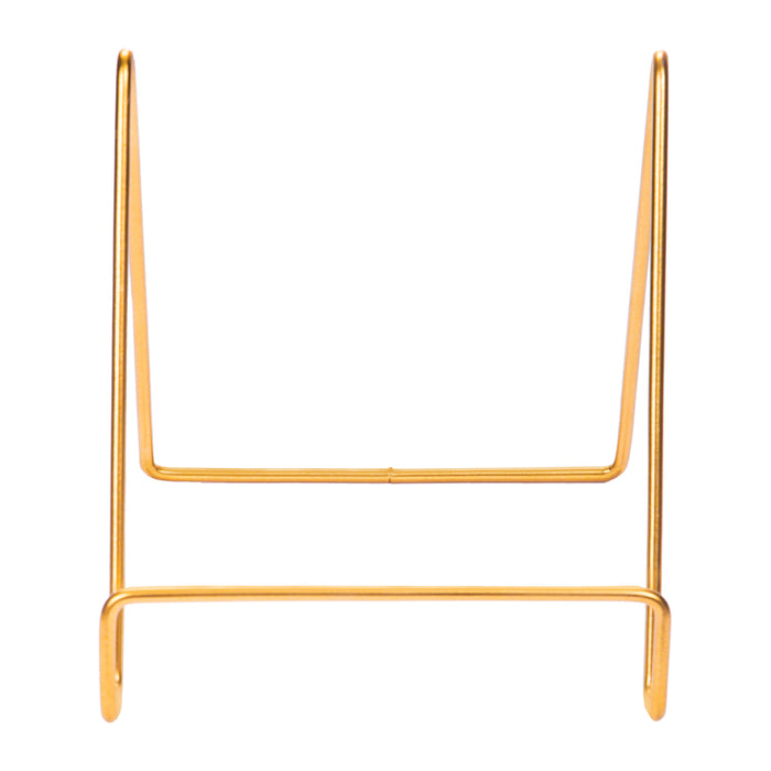 QUVIO Boekenstandaard metaal - Goud