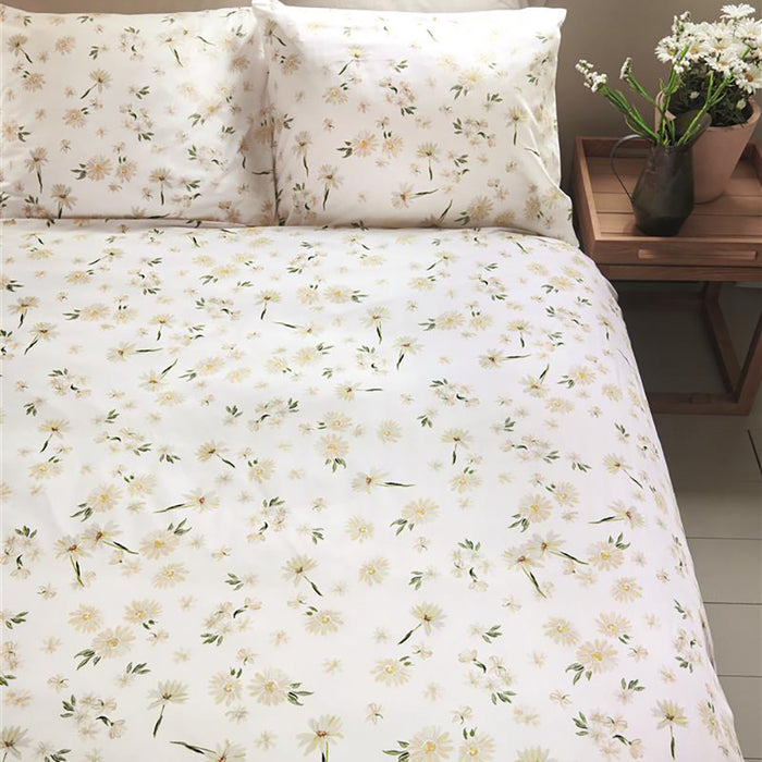 Ariadne At Home Daisies Dekbedovertrek 200 x 200/220 cm - Wit