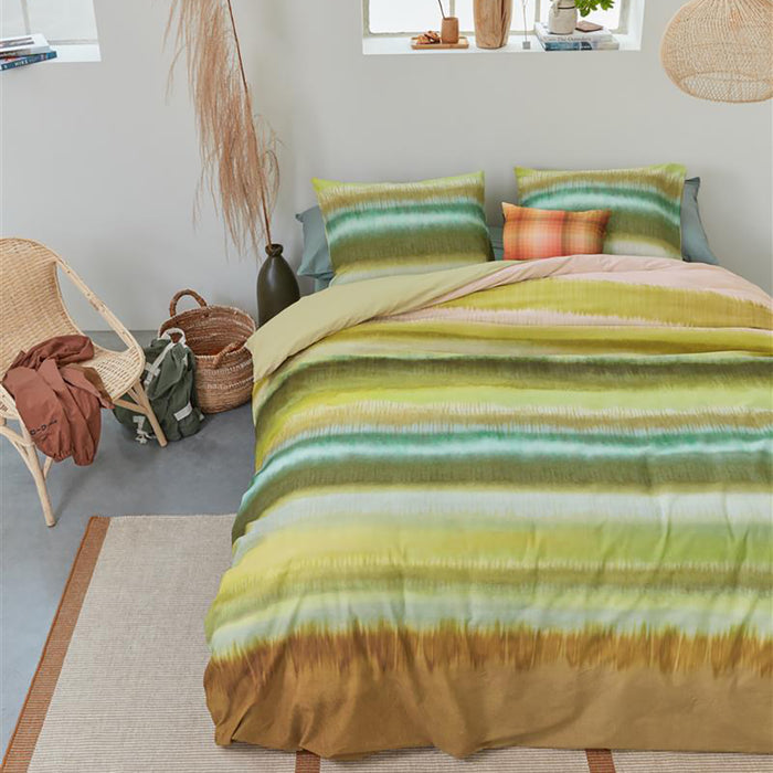 Beddinghouse Hila Dekbedovertrek 240 x 200/220 cm - Groen