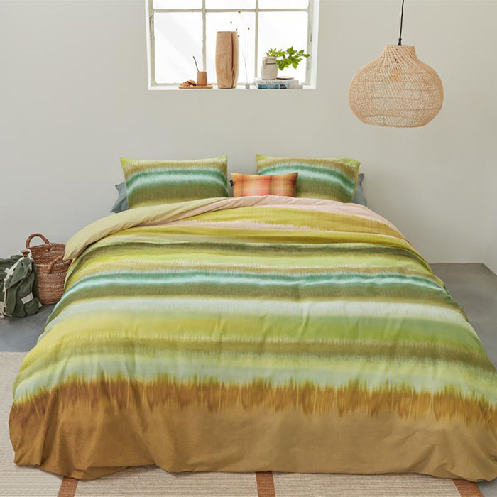 Beddinghouse Hila Dekbedovertrek 240 x 200/220 cm - Groen