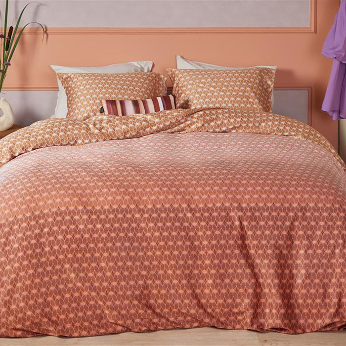 Beddinghouse Silas Dekbedovertrek 200 x 200/220 cm - Terra