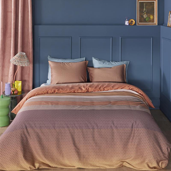 Beddinghouse Theo Dekbedovertrek 200 x 200/220 cm - Terra