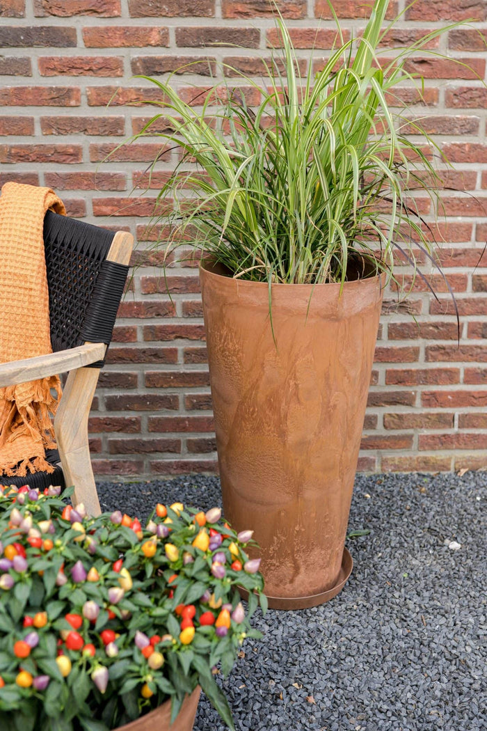 Artstone Vaas Claire - 28x49 - Zwart