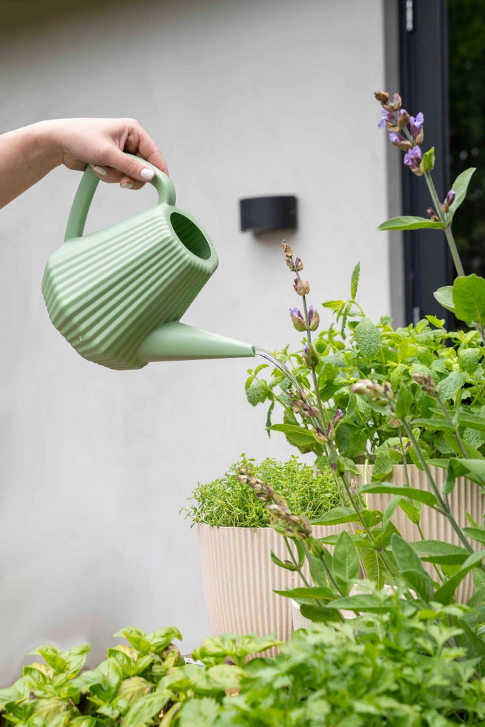 Xala Gieter Doppio Groove 2L - 28x16x17 - Olijfgrijs