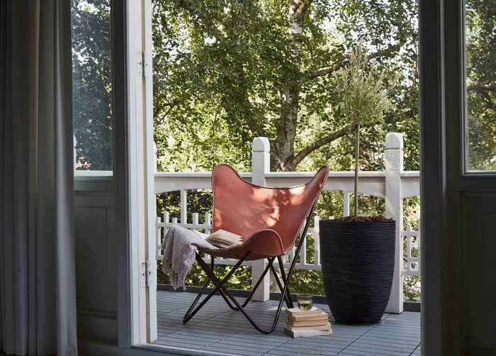 Capi Europe - Vaas elegant laag Rib NL - 34x46 - Goud