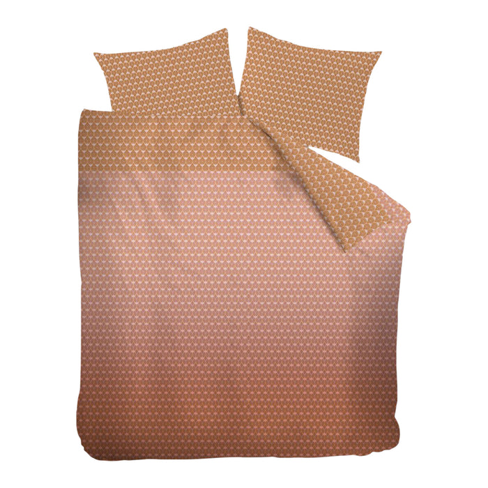 Beddinghouse Silas Dekbedovertrek 200 x 200/220 cm - Terra