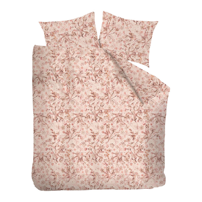 Rivièra Maison Blushing Blooms Dekbedovertrek 200 x 200/220 cm - Roze