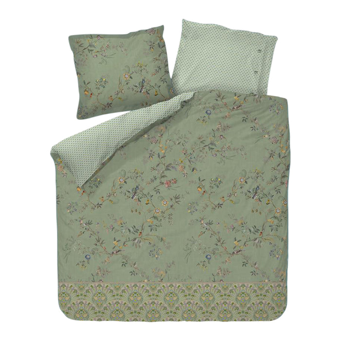 Pip Studio Amor De Dios Dekbedovertrek 200 x 200/220 cm - Groen
