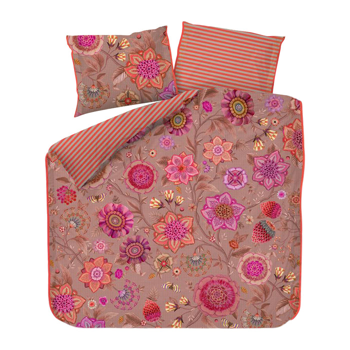 Pip Studio Viva La Vida Dekbedovertrek 240 x 200/220 cm - Roze
