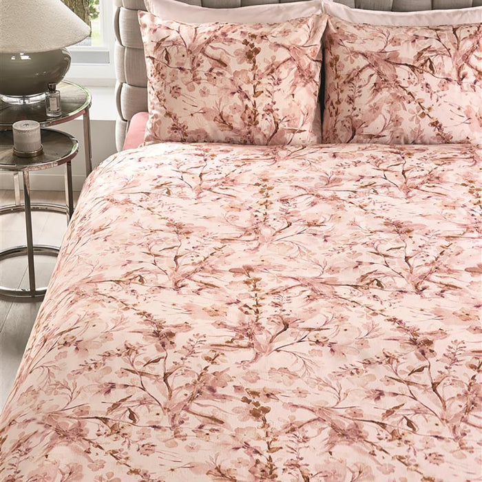 Rivièra Maison Blushing Blooms Dekbedovertrek 240 x 200/220 cm - Roze