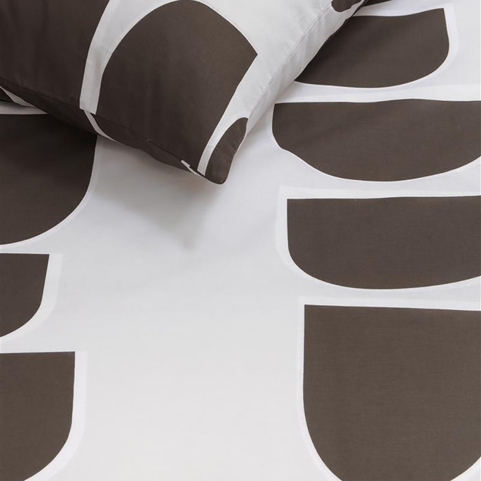 vtwonen Moons Dekbedovertrek 200 x 200/220 cm - Bruin