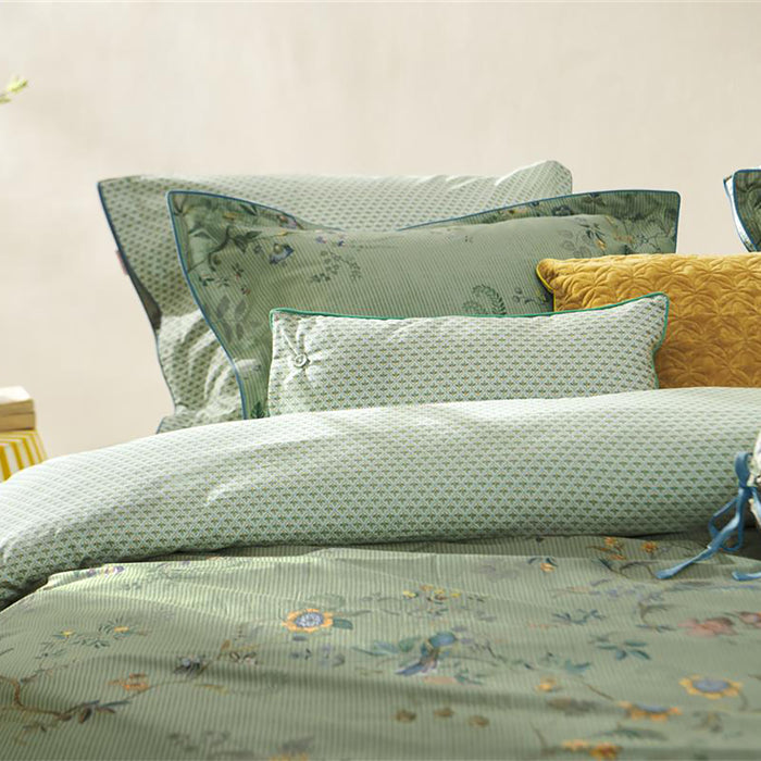 Pip Studio Amor De Dios Dekbedovertrek 240 x 200/220 cm - Groen