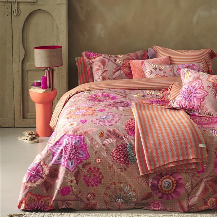 Pip Studio Viva La Vida Dekbedovertrek 240 x 200/220 cm - Roze