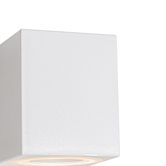 QAZQA Moderne buiten wandlamp wit kunststof - Baleno