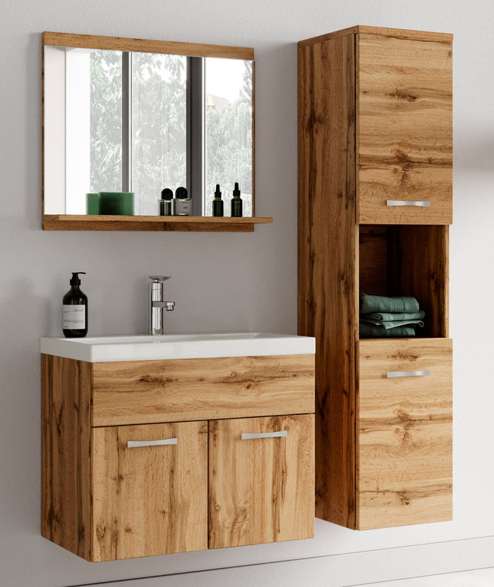 Badplaats Badkamermeubel Montreal Set 02 60 x 35 cm - Eiken