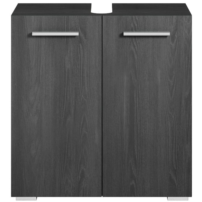 Badplaats Wastafelkast Jupiter 60 x 30 x 60 cm - Zwart Houtnerf