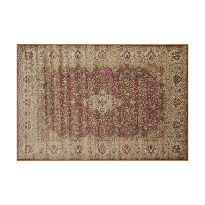 Vloerkleed Vince - Rood - Viscose - 160x0x230cm (BxHxD)