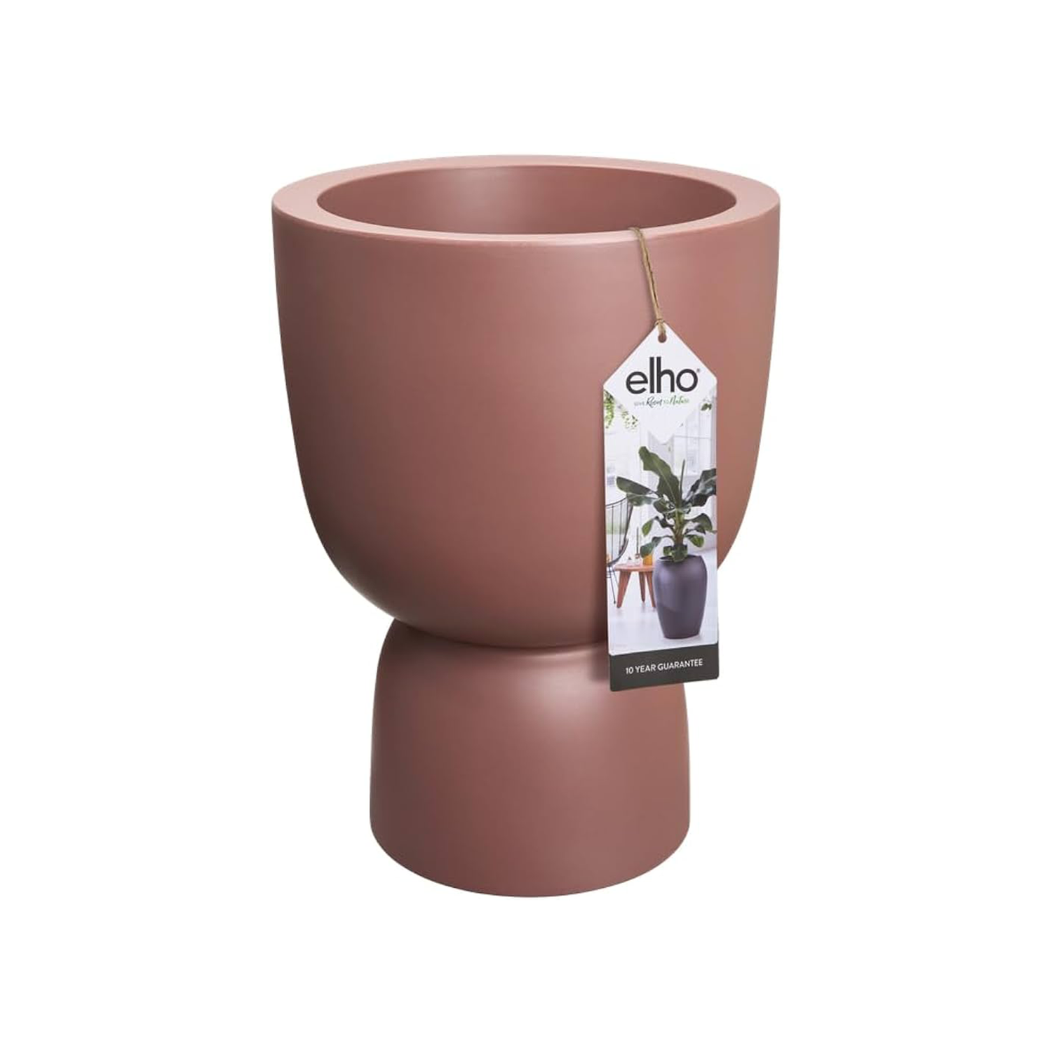 elho Pure Coupe Bloempot Ø 35 cm - Rosy Brown