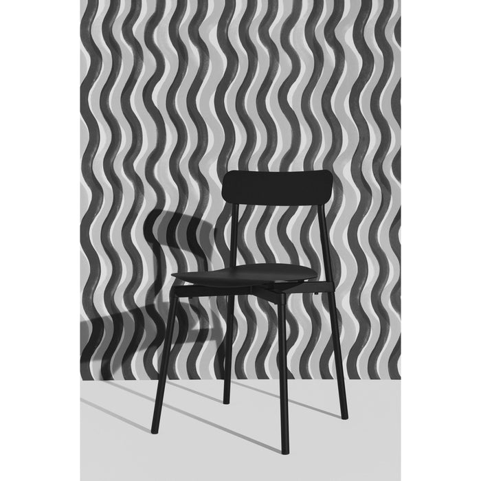 Petite Friture Gaufrette by Les Crafties behang Red