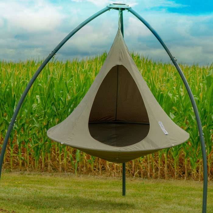 Cacoon Single Hangstoel - Khaki