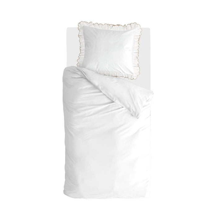 Walra Real Romance Dekbedovertrek 140x220 - Wit