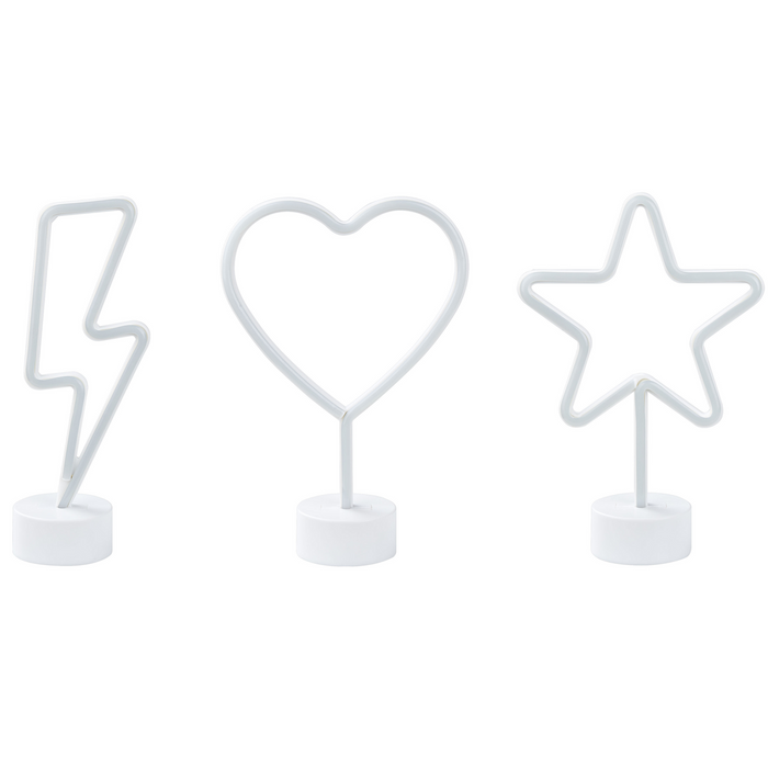 Beliani-FLORETTA-LED decor set van 3-Multicolor-Synthetisch materiaal