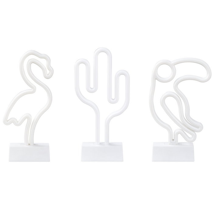 Beliani-MABEL-LED decor set van 3-Multicolor-Synthetisch materiaal