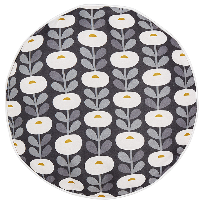 Beliani-VALSORDA-Tuinkussen set van 2-Lichtgrijs- 40 cm-Polyester