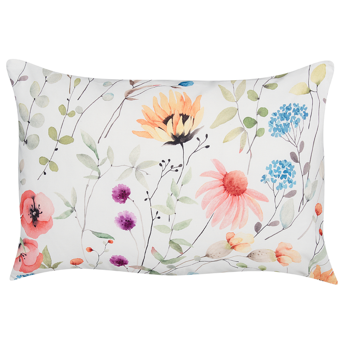 Beliani-MONESI-Tuinkussen set van 2-Meerkleurig-40 x 60 cm-Polyester