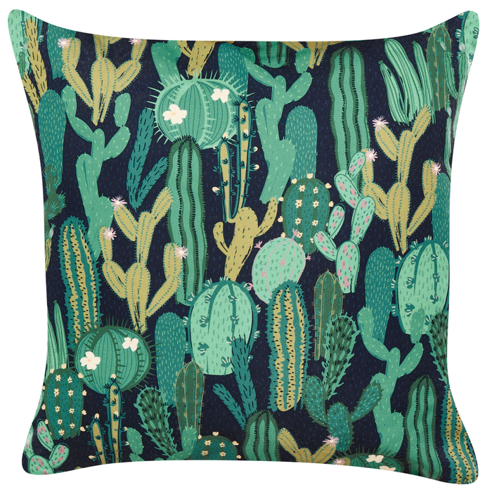 Beliani-VIOZENE-Tuinkussen set van 2-Groen-45 x 45 cm-Polyester