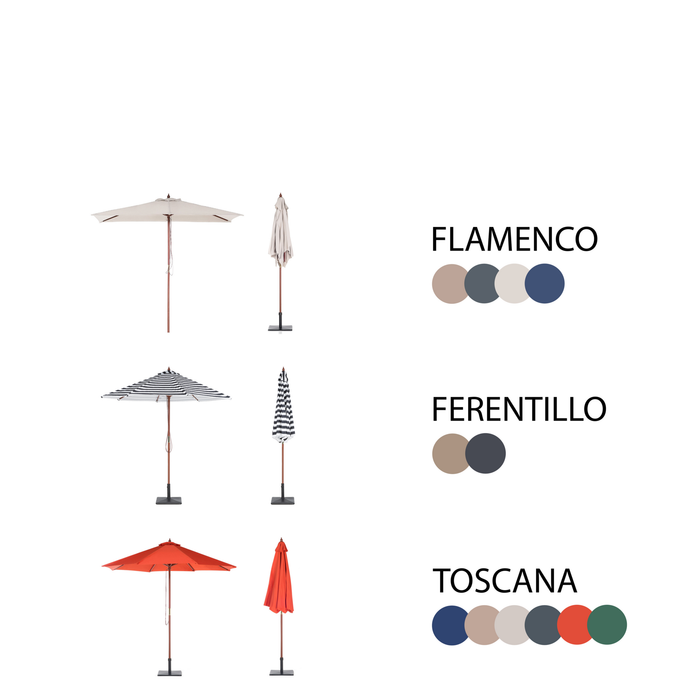 Beliani - MAUI - Tuinset voor 8 - Lichte houtkleur - Acaciahout