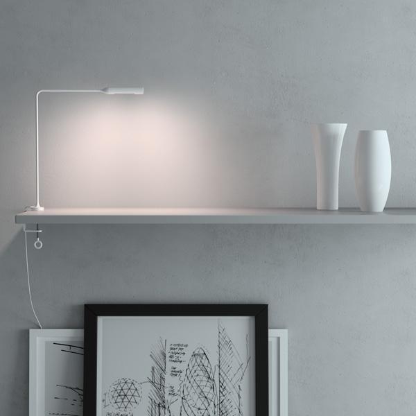 Flo Clamp klemlamp LED 2700K zwart